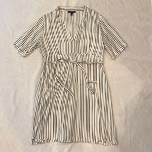 GUC Isabella Oliver pinstriped maternity dress Sz 3